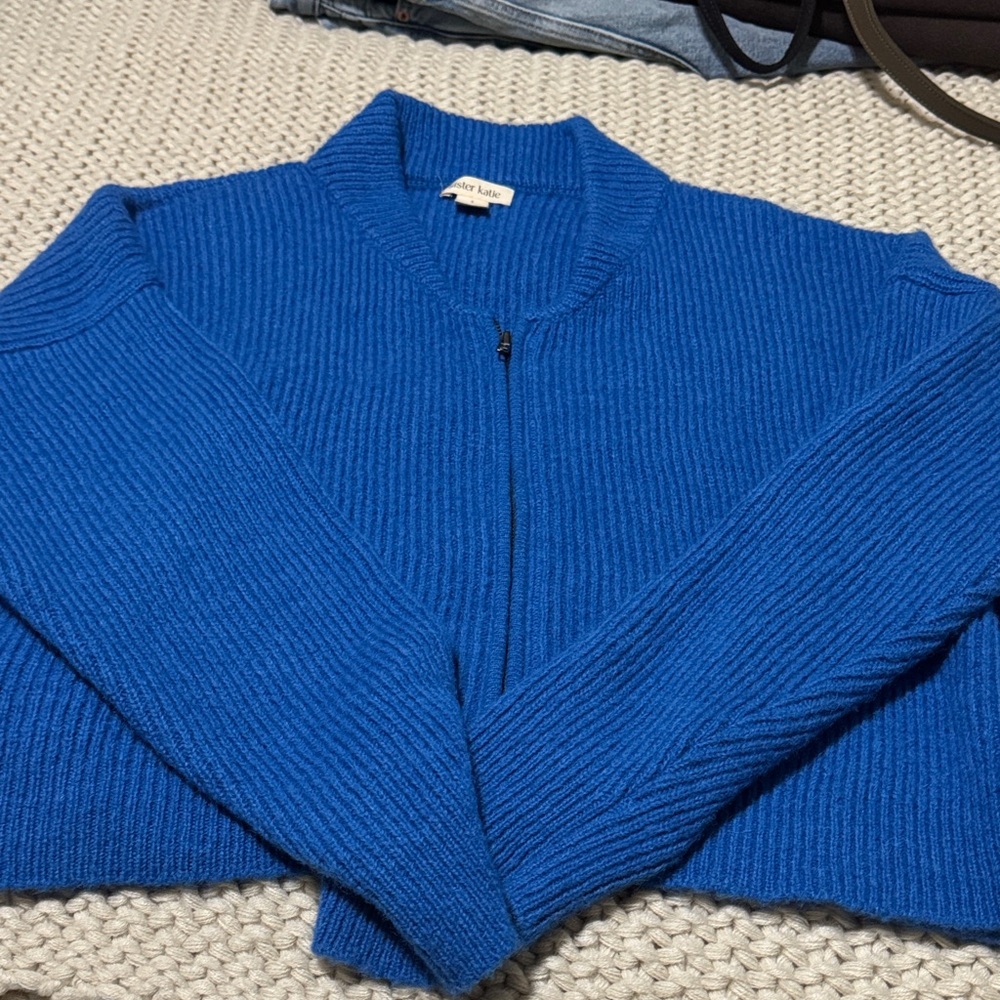 Sister Katie Elaina Zip Cardigan